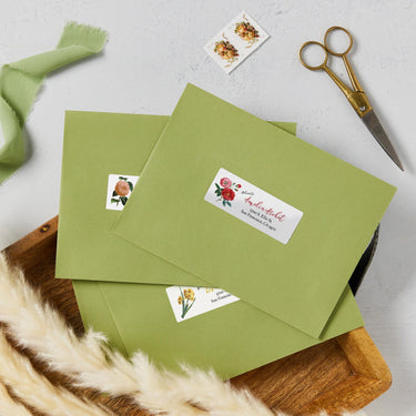 Avery Address Labels with Sure Feed and Easy Peel Technology, Glossy White Labels, 1